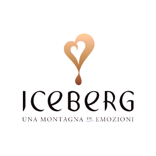 logo iceberg una montagna